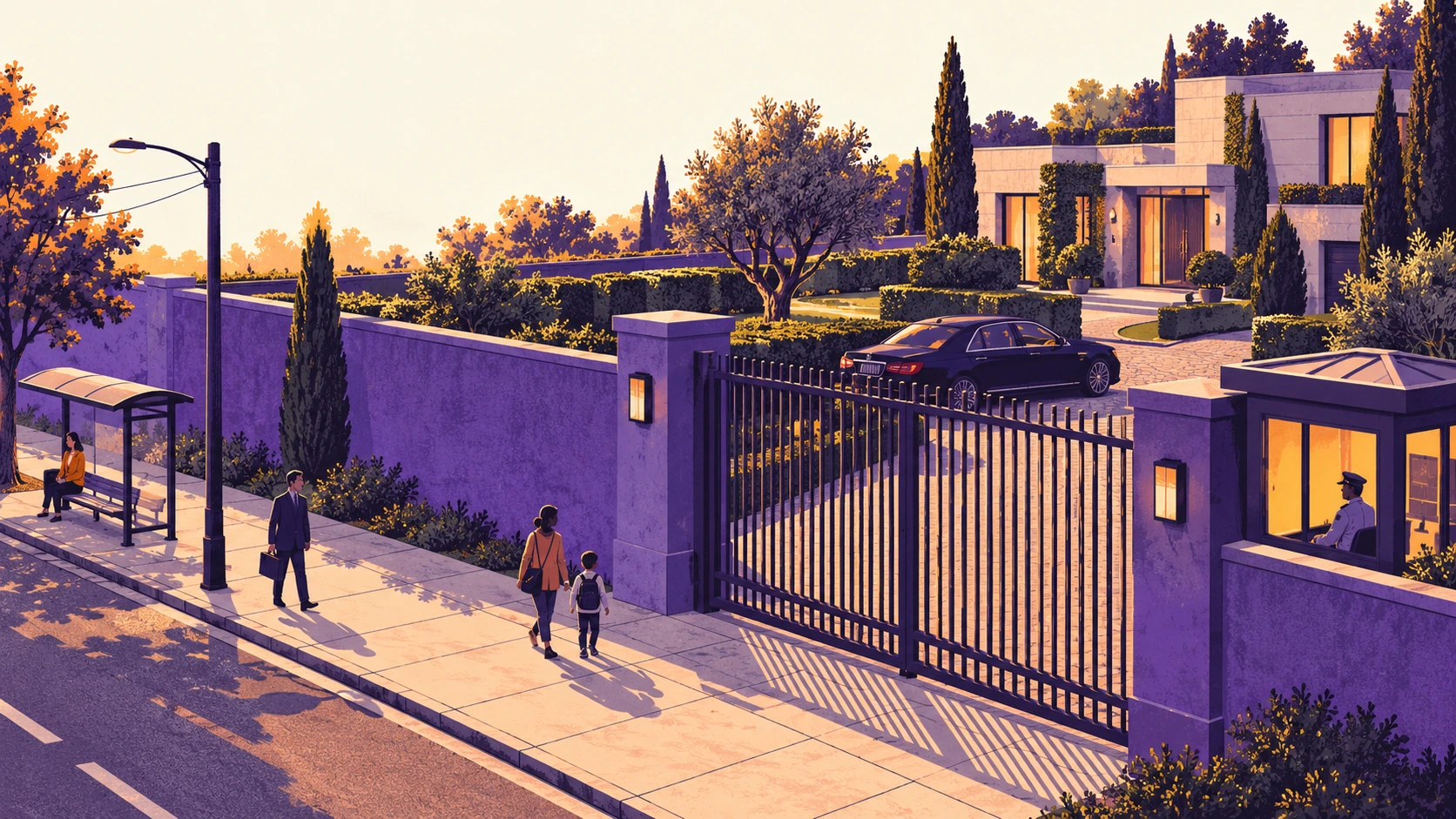 Wealth behind the gate